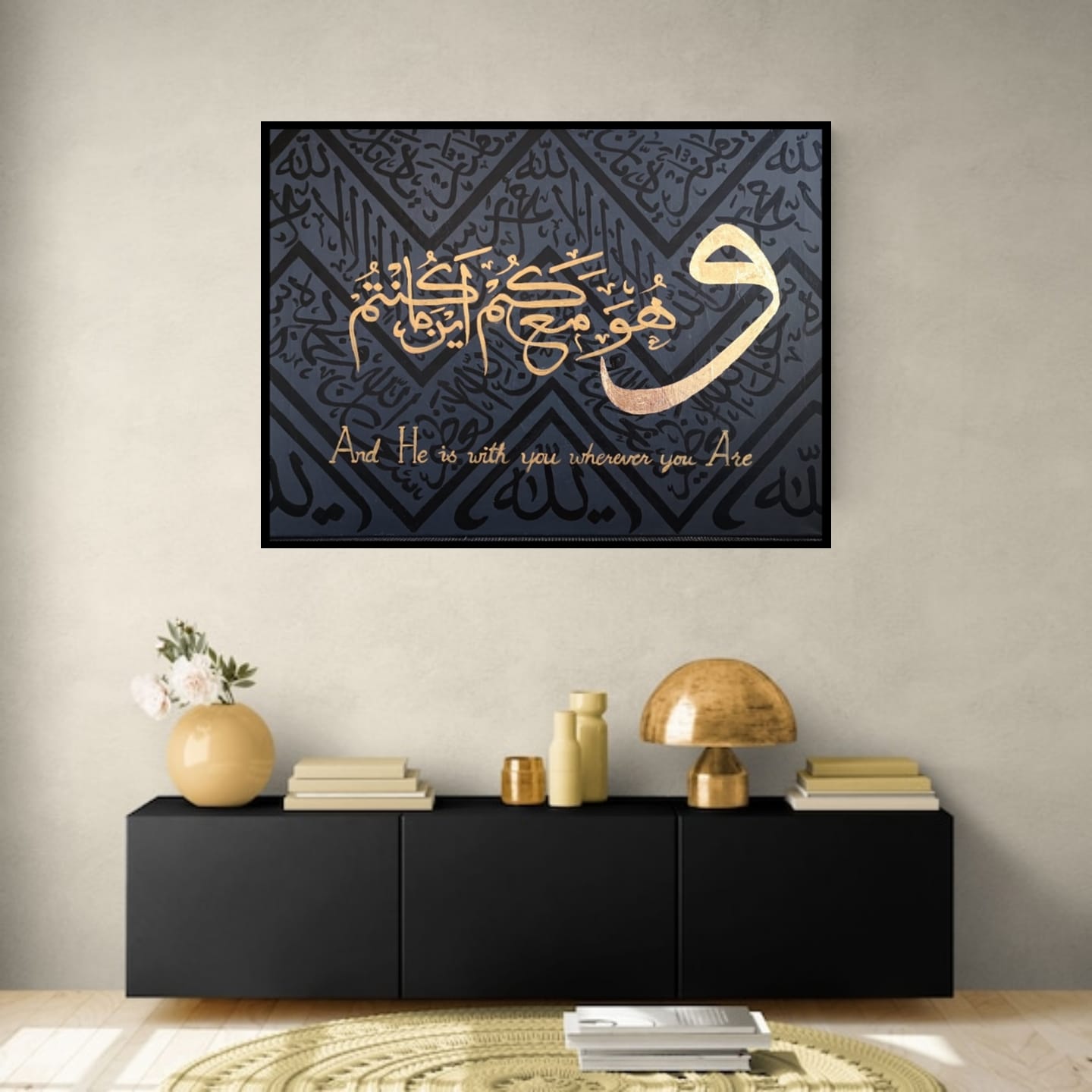 Wahua ma akum - Handmade Painting by ZA Artistry