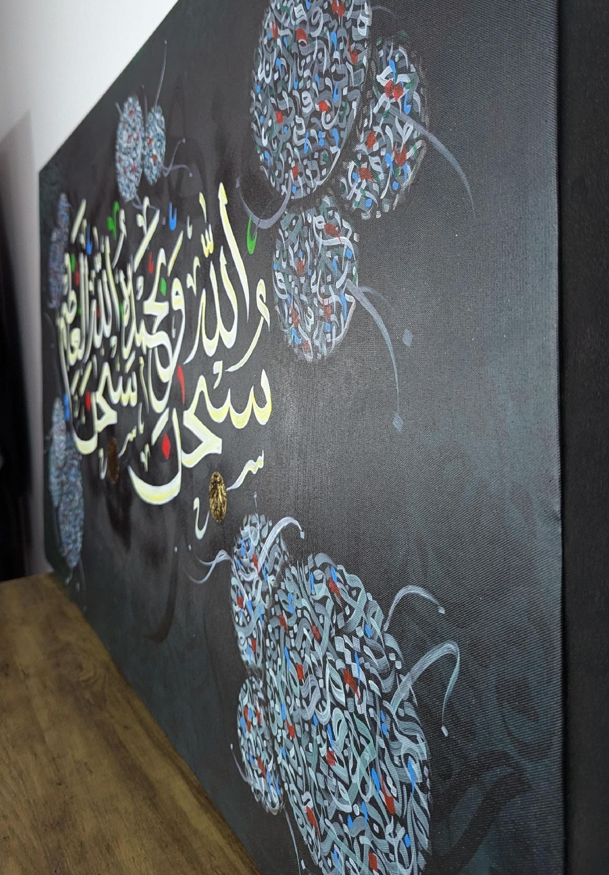 Subhanallhi wa-bihamdihi (Grey, Black) - Additional View