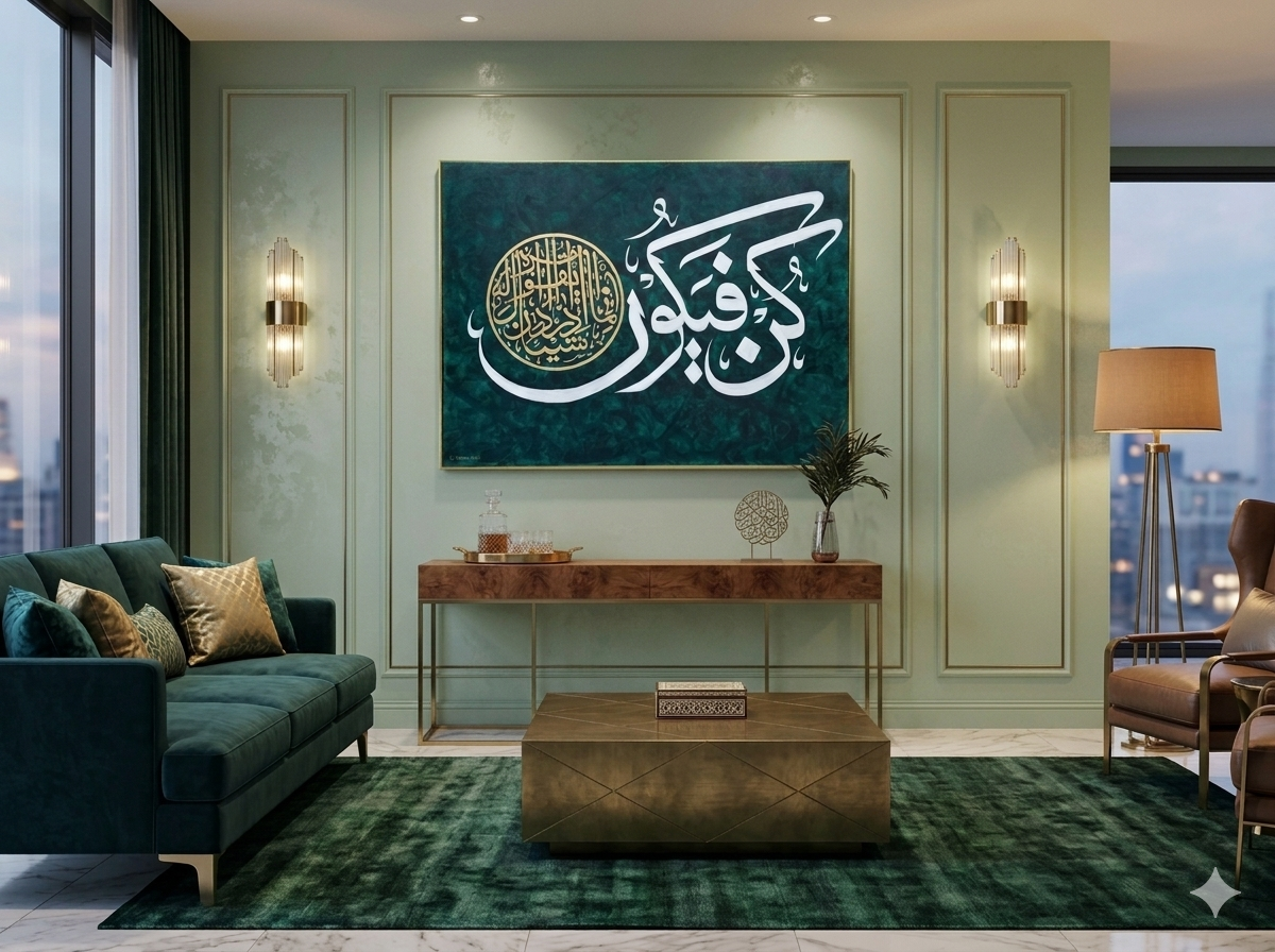 Kun Fayakun (Pthalo Green)