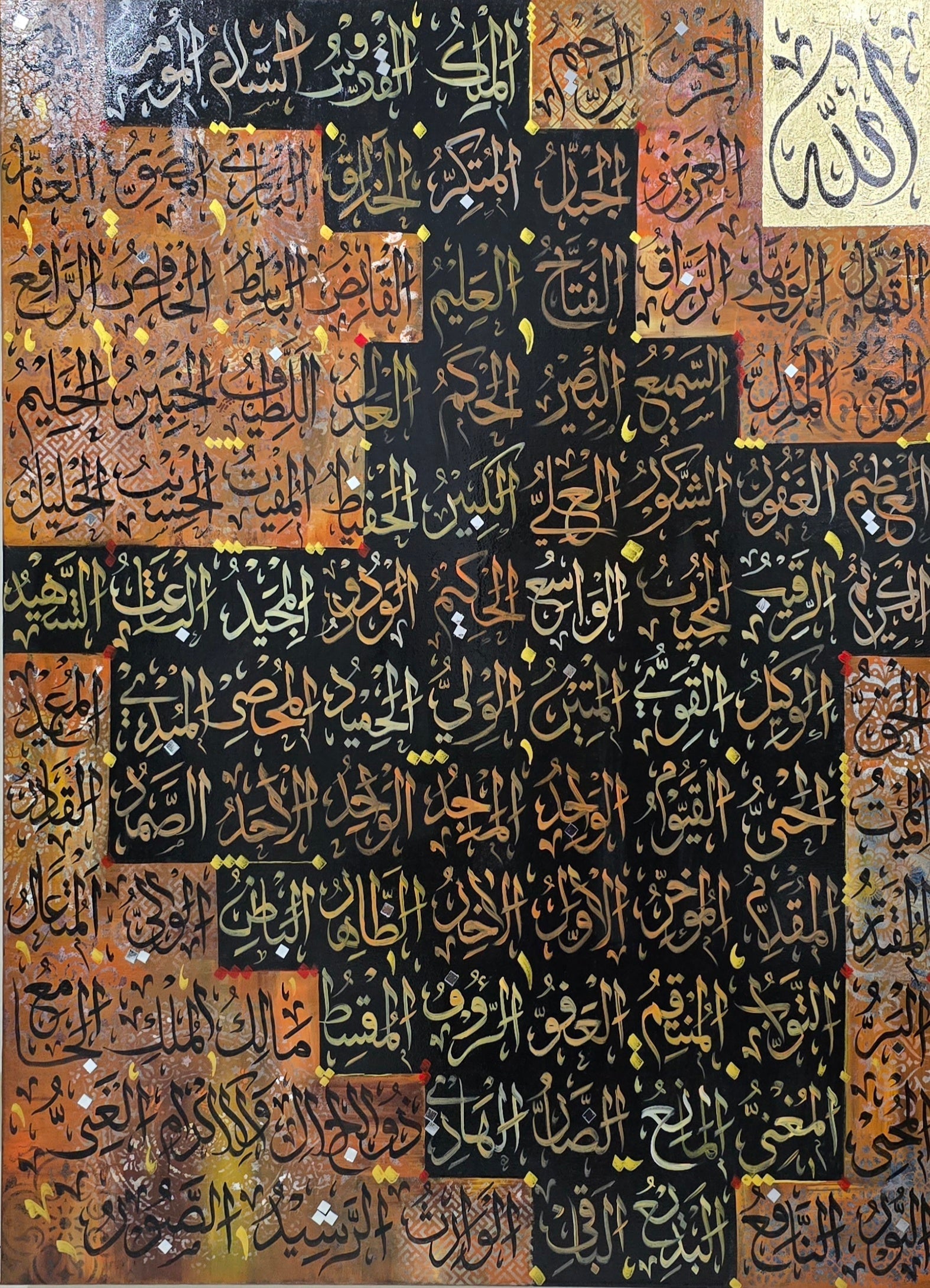 The Call of Eternity - Close-up View of Original Artwork