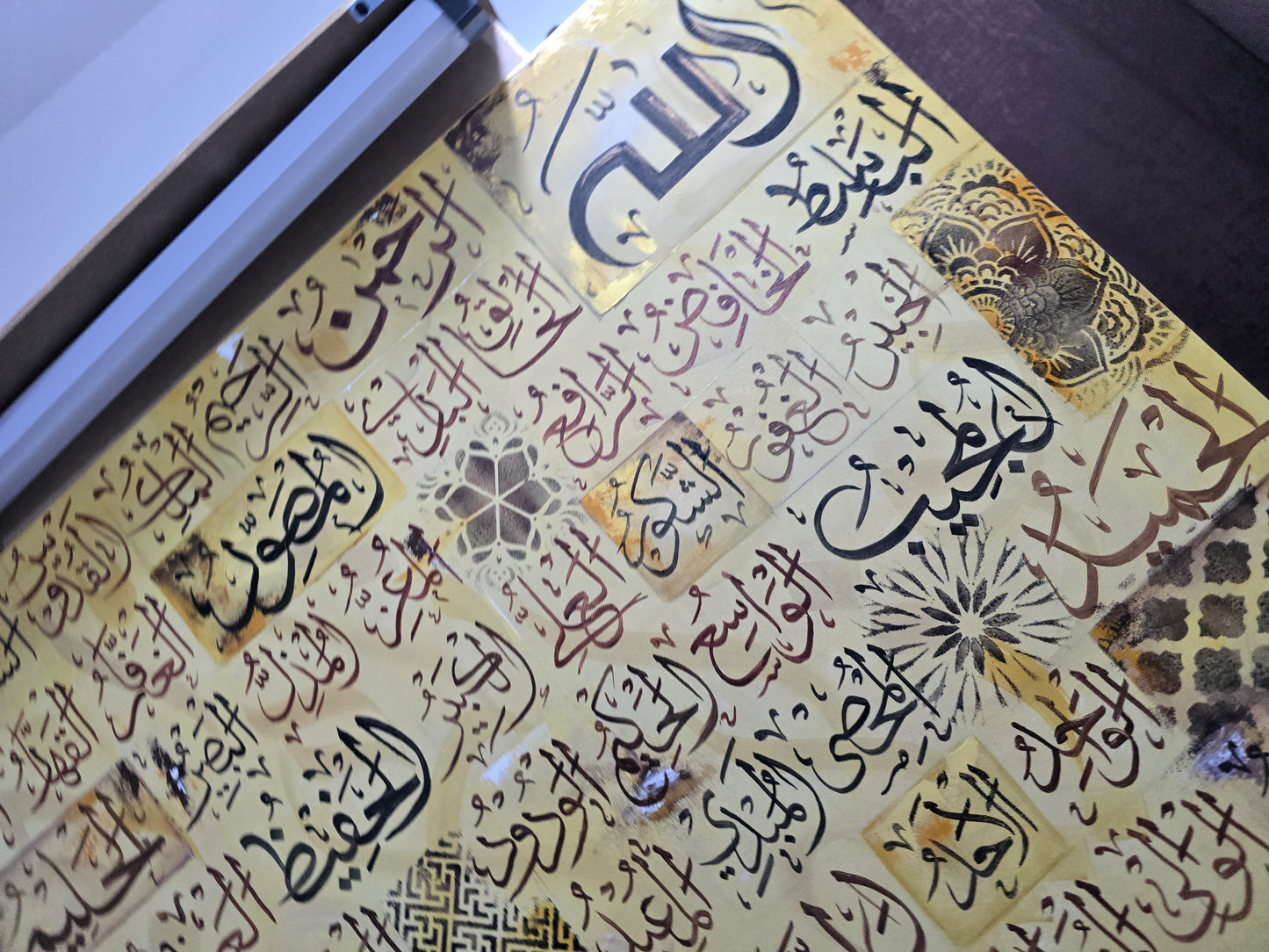 Wall Of Blessing (yellow names)