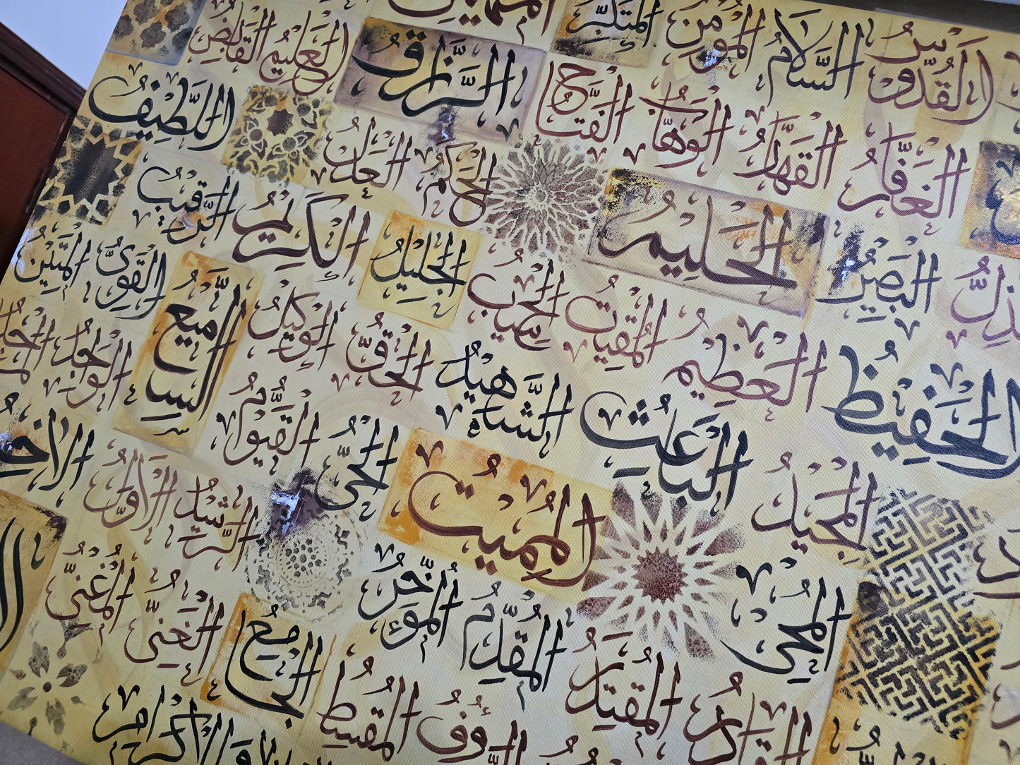 Wall Of Blessing (yellow names)