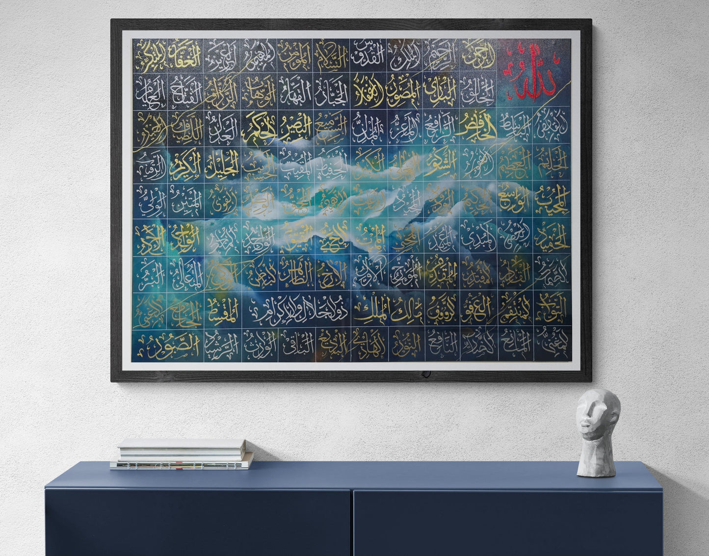 The Divine Attributes - Handmade Painting by ZA Artistry